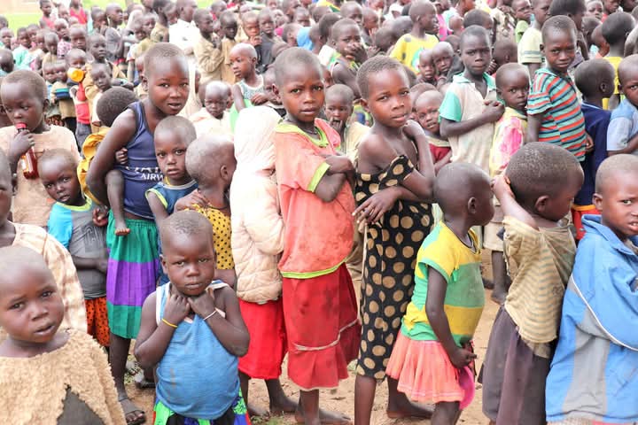 Students at Karamoja School